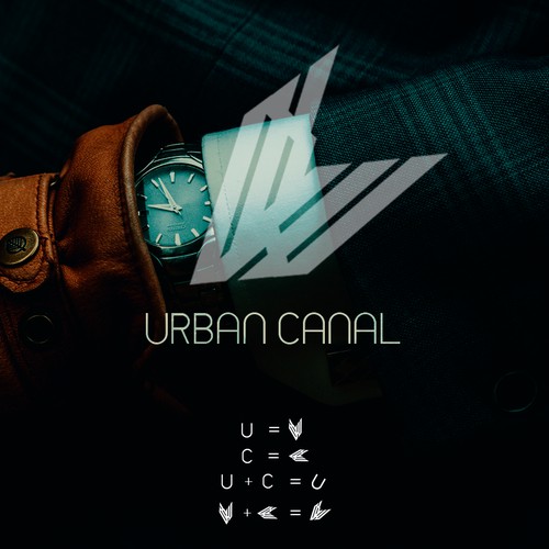 Logo for urban canal company