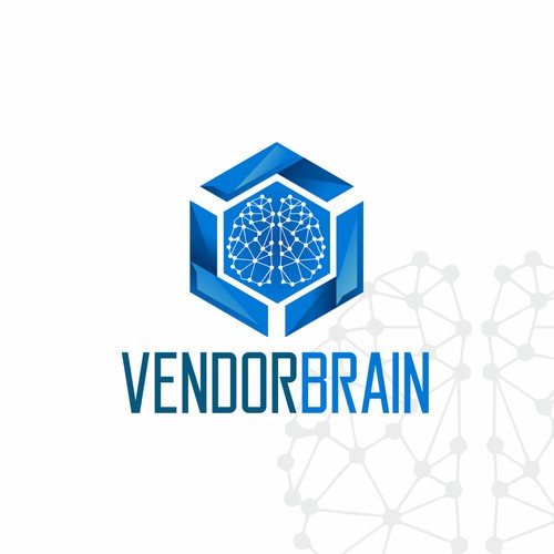 Vendor brain logo design