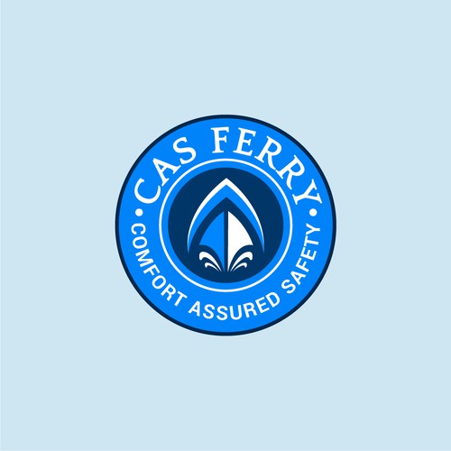 CAS Ferry Logo Design Concept