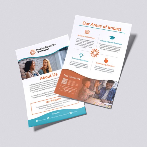 Flyer Design for Pinellas Education Foundation