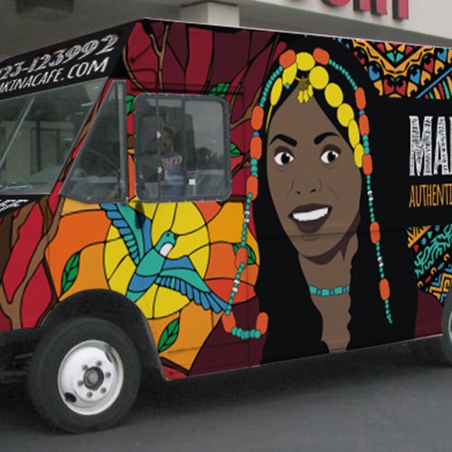 makina cafe food truck