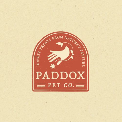 Dog treat company logo