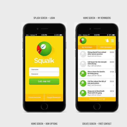 Squalk Social App