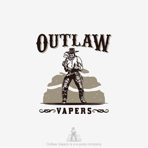Logo Concept for Outlaw Vapers