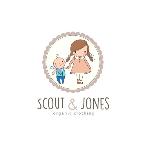 Scout & Jones logo design