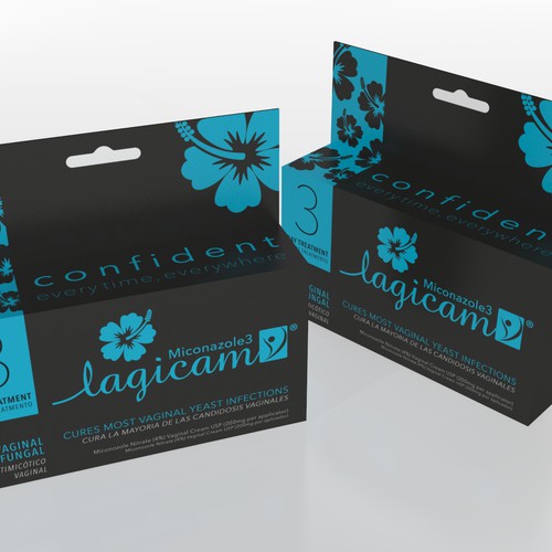 Packaging design for Feminine Hygiene