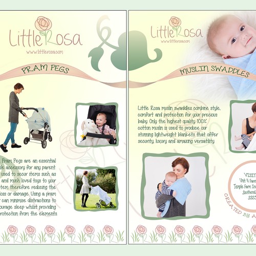 New Leaflet for Baby product - 1 of 3 Contests Available!