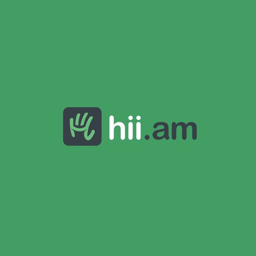 LOGO for Hi I am - http://hii.am