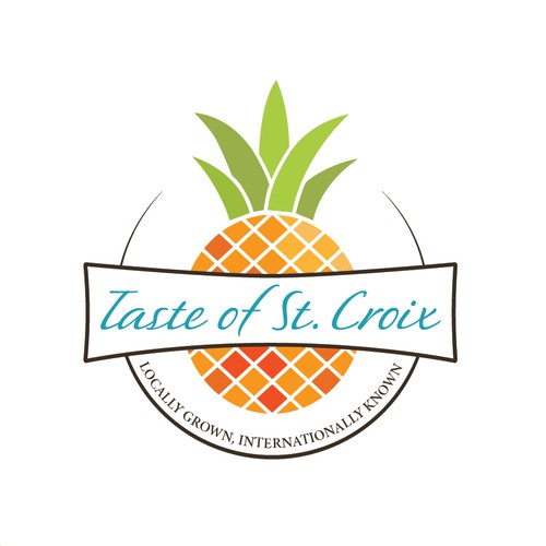 Logo for largest food and drink event in the Caribbean - Taste of St.Croix