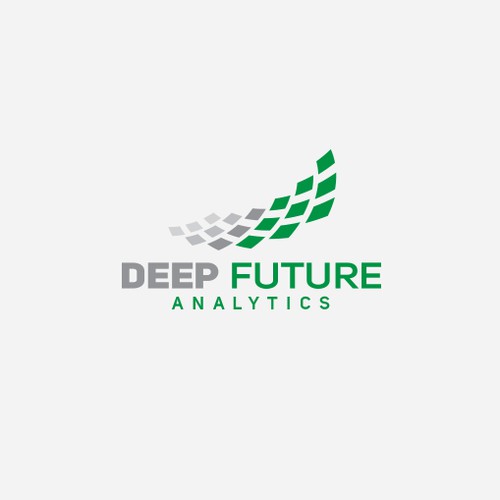 Modern logo for a financial analytics company