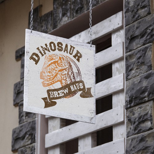 Logo for DINOSAUR BREW HAUS