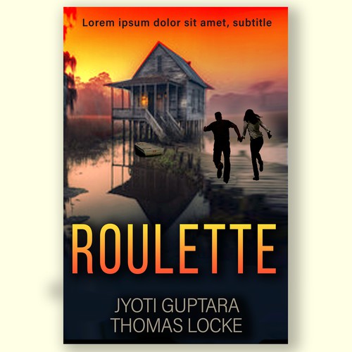 Cover for a suspenseful thriller set in bayou