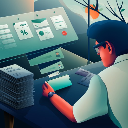 Illustration for debt management Project