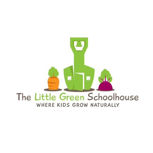 The Little Green Schoolhouse Preschool Logo!