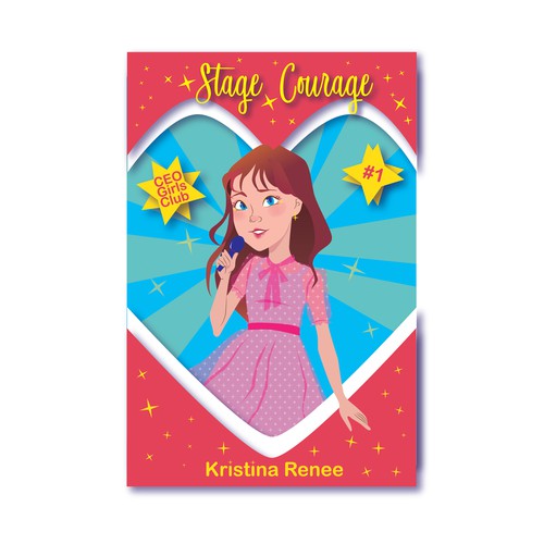 Children book cover design