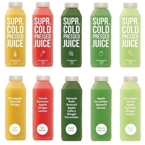 Minimal Label for Juice