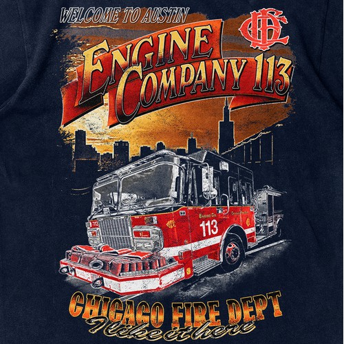 FIRE FIGHTER TSHIRT
