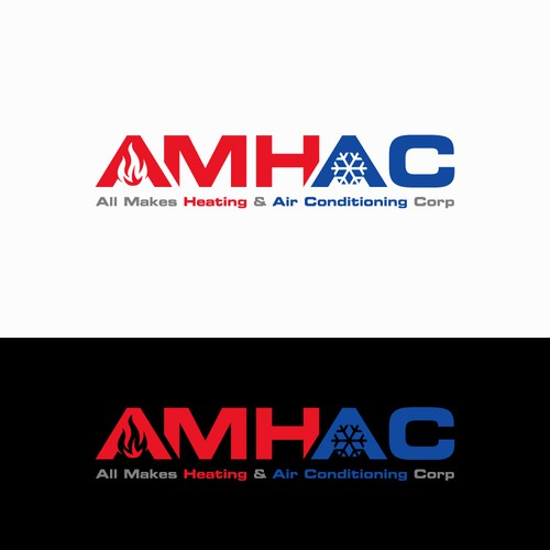 Modern logo for AMHAC