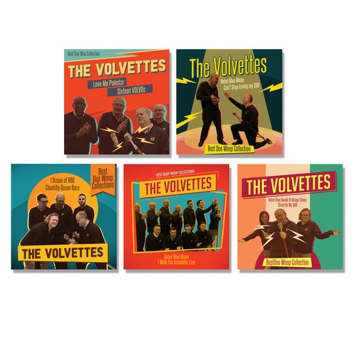 The Volvettes cover design