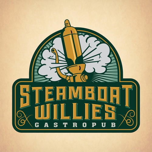 Rustic Logo for Gastropub