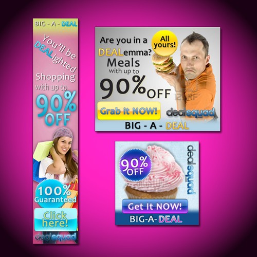Fun, quirky, banners to use on AdWords! Multiple winners!