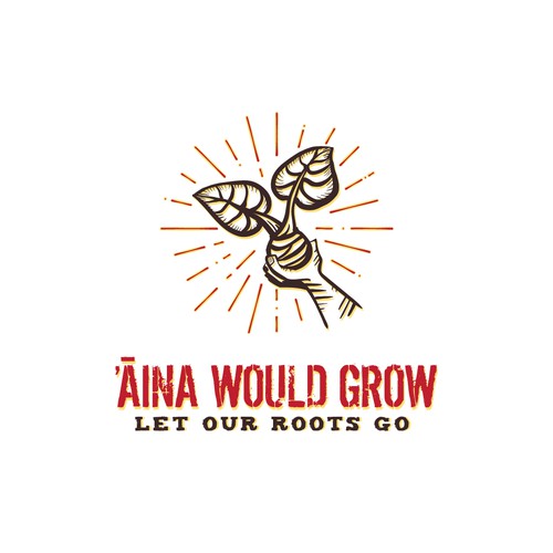 Logo proposal for 'aina would grow