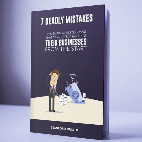 Playful yet professional e-book cover design