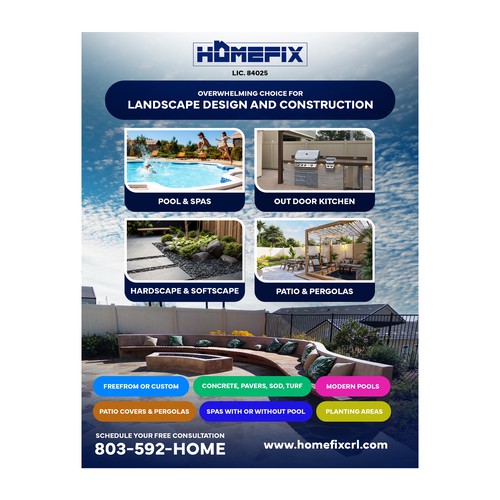 Home Construction Flyer Design