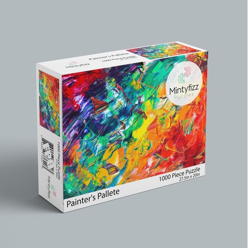Product package for Painters Pallete puzzle