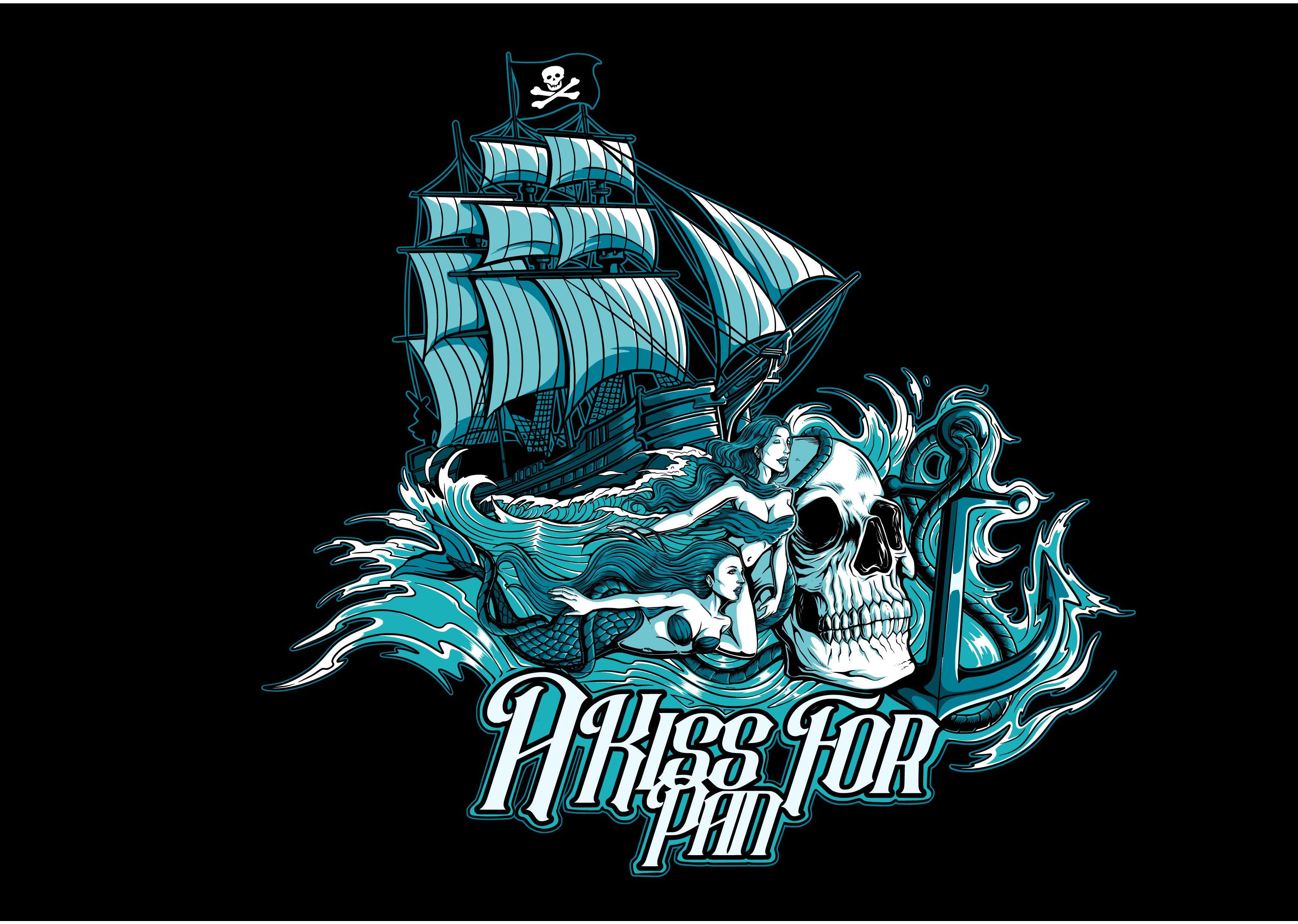 A Kiss For Pan Tshirt Design