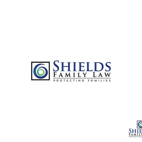 Logo for a modern family centered family law practice that is not traditional and stuffy