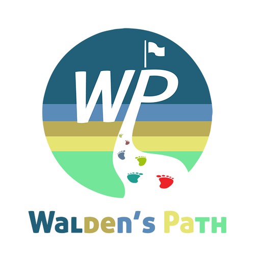 Create a colourful path for children to walk and create their own way.