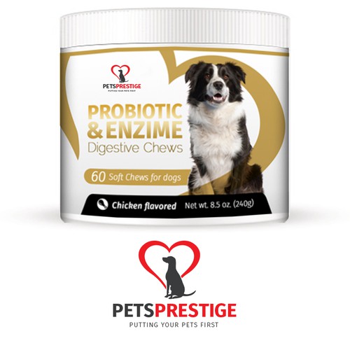 Label for Dog Probiotic