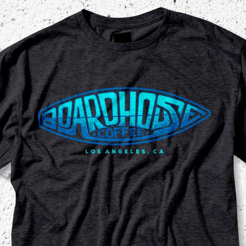 Boardhouse Coffee Tee Design