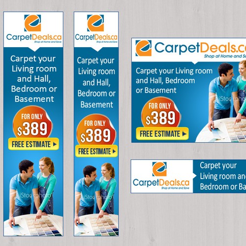 CarpetDeals.ca needs a new banner ad