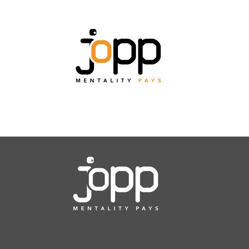 Letter mark logo for a mental consultant farm