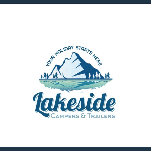 Logo design for campers company