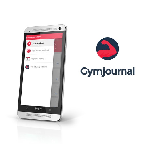 Android fitness app - GymJournal