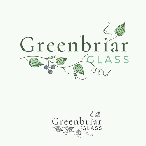 Green briar logo Illustration