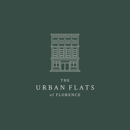 Elegant and Sophisticated Airbnb Flat Logo