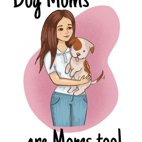 Mother Day Card for Dog Moms