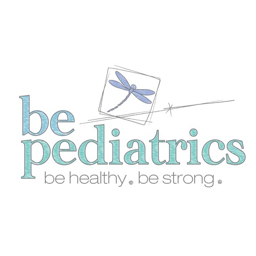 Create a hip, modern logo for Be Pediatrics