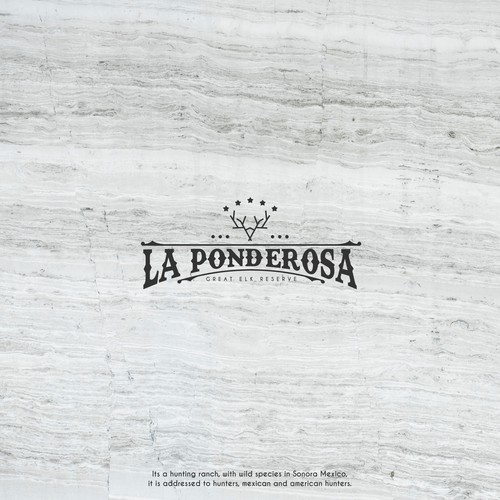 La Ponderosa Logo Concept