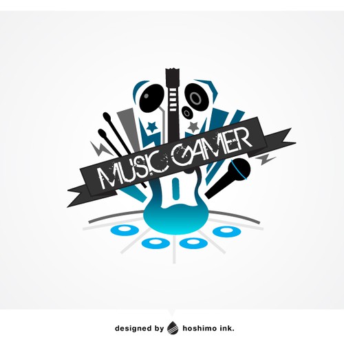 Logo for new site "Music Gamer"