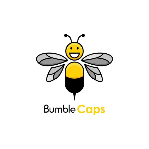 Bumble Caps Logo Concept