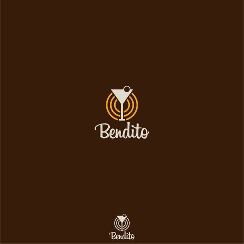 create the best logo for a bar/ bistro which plays a great electronicmusic