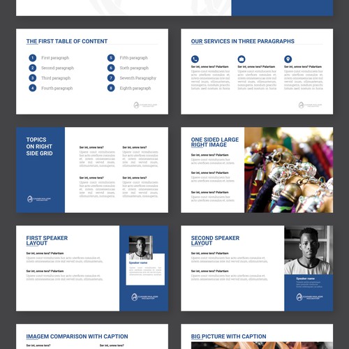 Presentation template