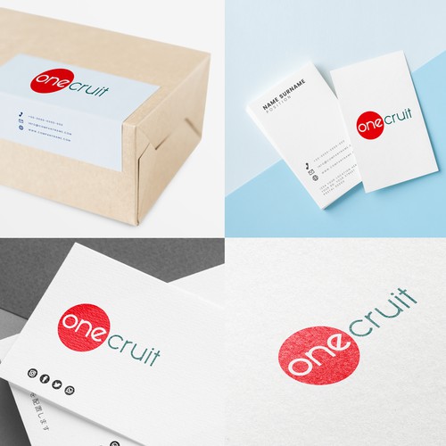 OneCruit Logo designs