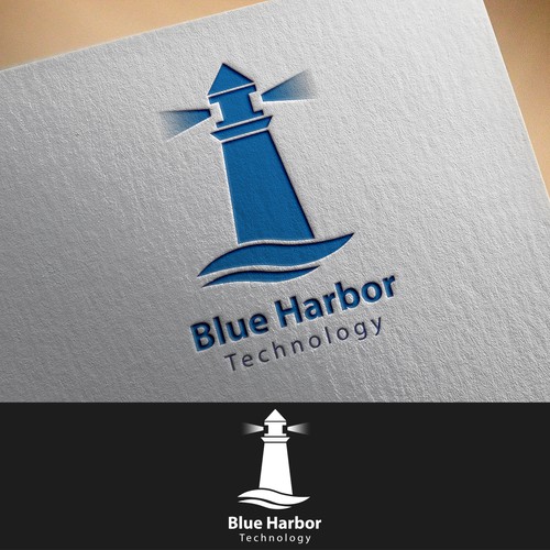 Logo Concept for Blue Harbor Technology