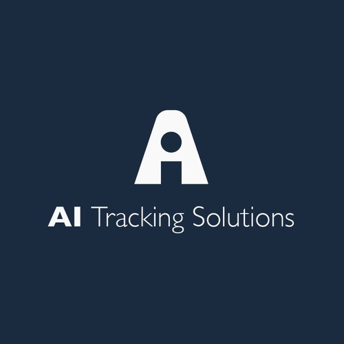 AI Tracking Solution Logo Design Concept